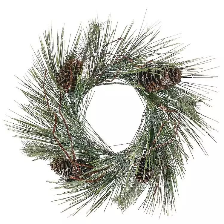Natural Pine Cone Mini Wreath | Kirkland's Home