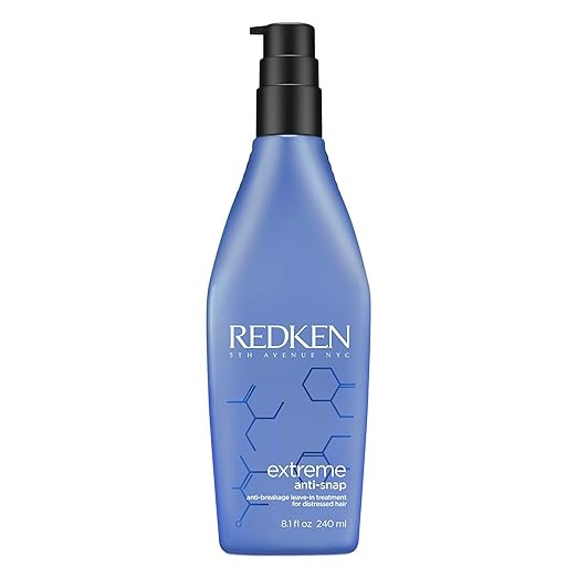 Redken Extreme Anti-Snap Anti-Breakage Leave-In Treatment | For Distressed Hair | Fortifies Hair ... | Amazon (US)