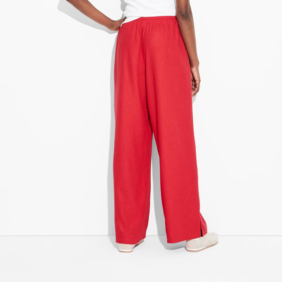 Women's Pull-On Linen Pants - Wild Fable™ | Target
