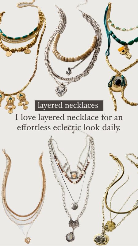 Cozy layered boho necklaces. Free people jewelry is my favorite! 

#LTKstyletip #LTKtravel #LTKhome