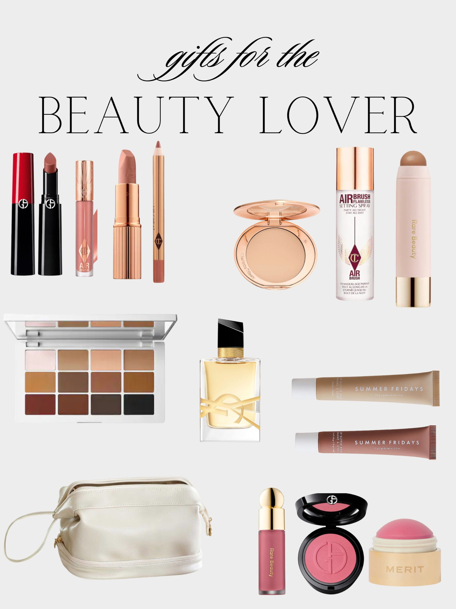 gifts for the beauty lover #giftguide #beautygiftguide