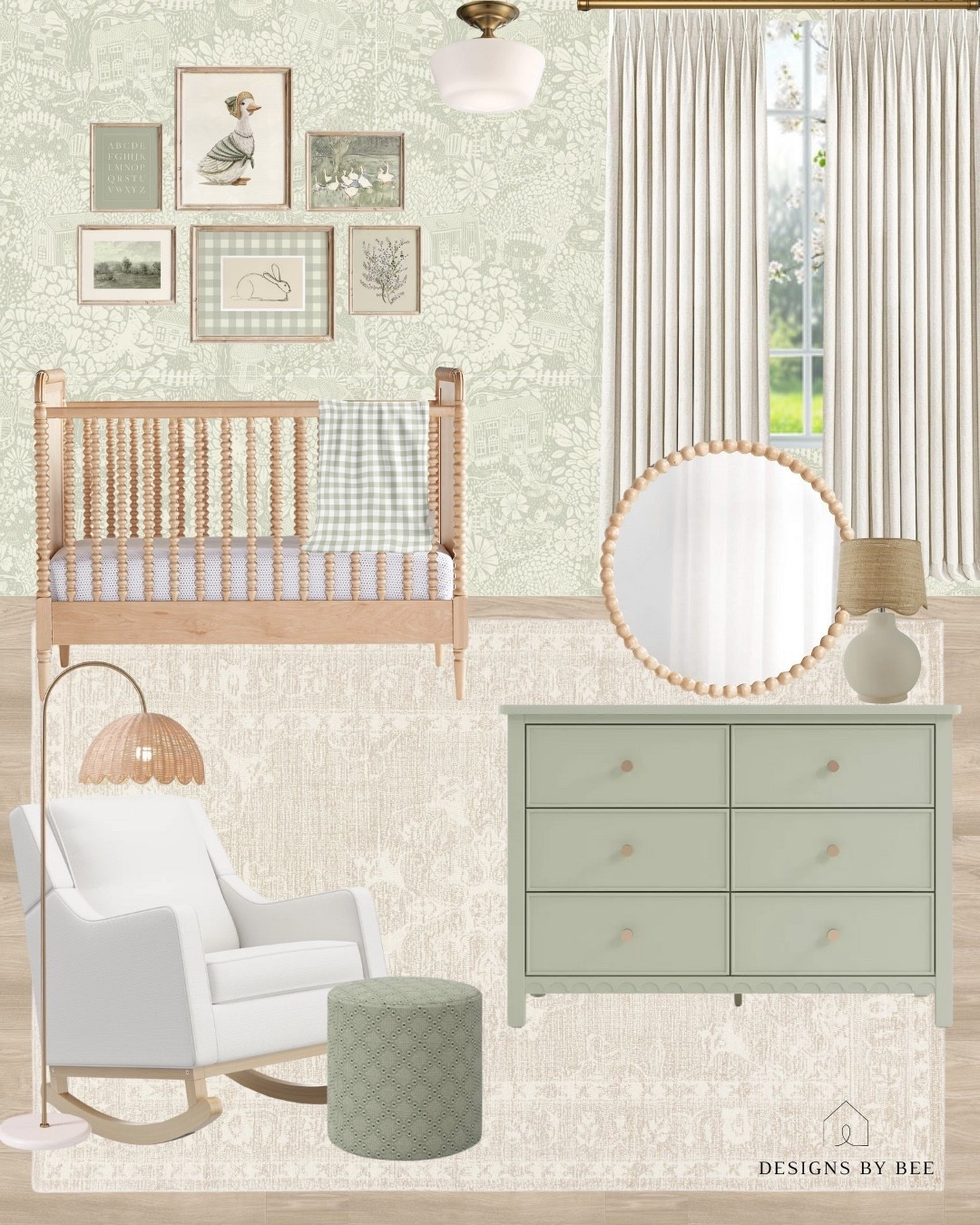 gender neutral nursery, green nursery, surprise gender, sage green, nursery decor, gender neutral decor 

#LTKBump #LTKBaby #LTKHome
