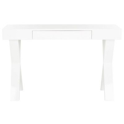 Alessia Vanity Desk White - Safavieh | Target