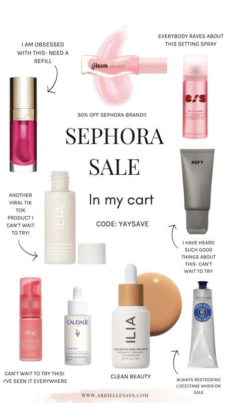 Sephora sale!! In my cart!! Can’t wait to try these- i have seen them everywhere on social! 

#sephora #sephorasale 

#LTKsalealert #LTKbeauty #LTKxSephora