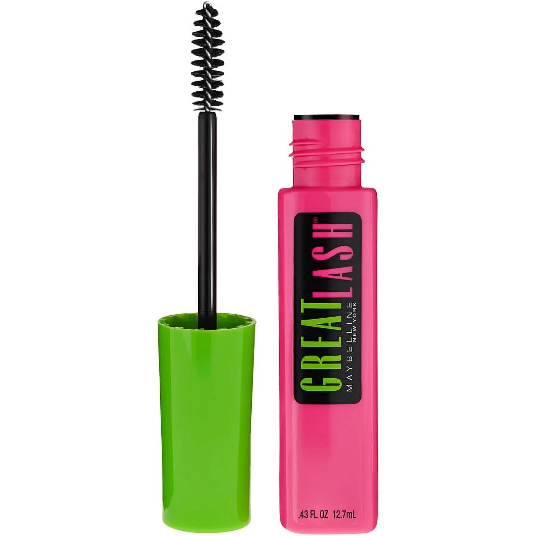 Maybelline Great Lash Lots of Lashes Washable Mascara, Brownish Black, 0.43 fl oz | Walmart (US)