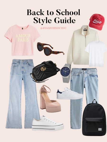 Back to School style guide 
styled by: #avamohsochic

#LTKSeasonal #LTKBacktoSchool #LTKstyletip