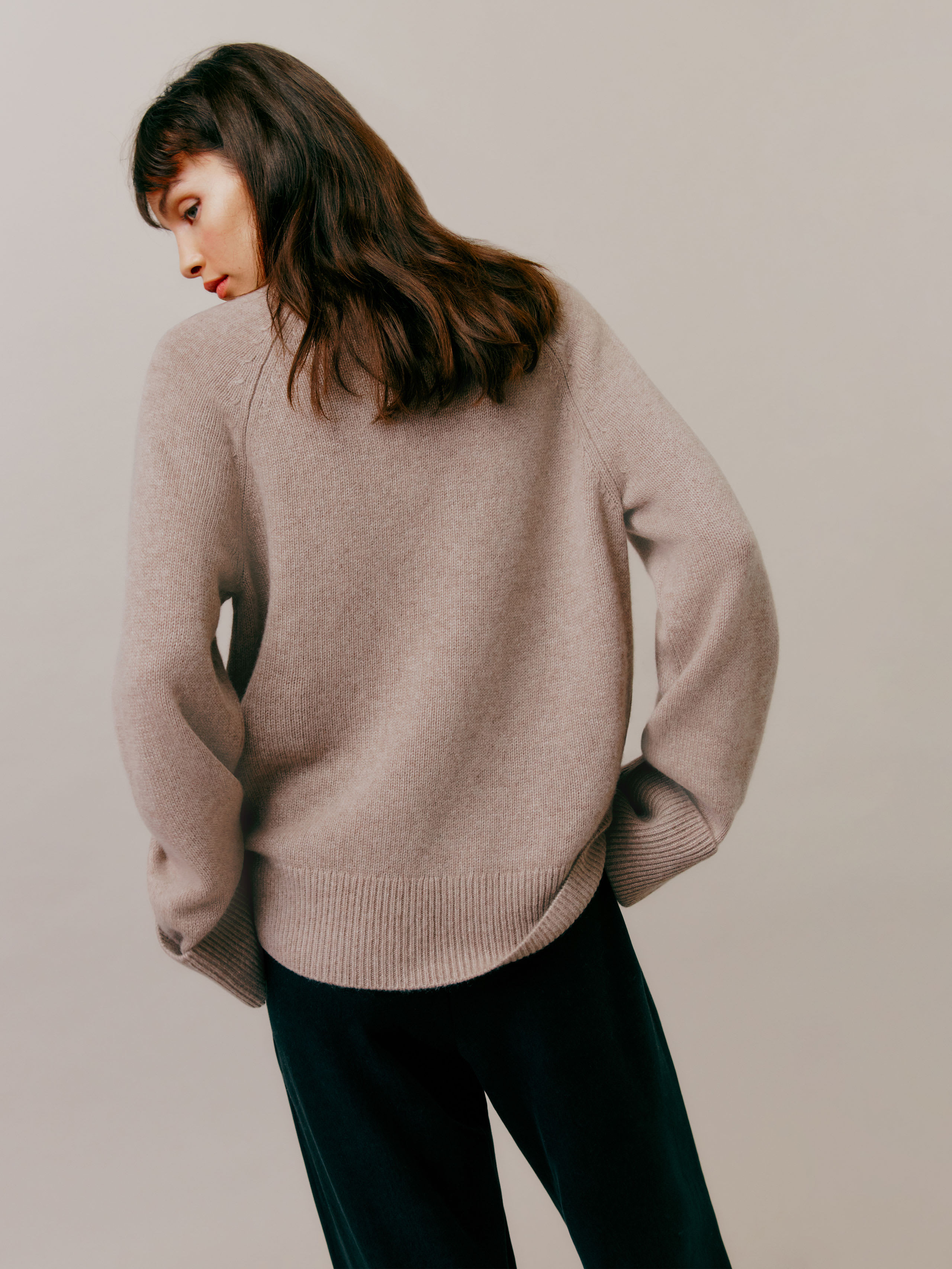Garrett Cashmere Oversized Turtleneck | Reformation (Global)