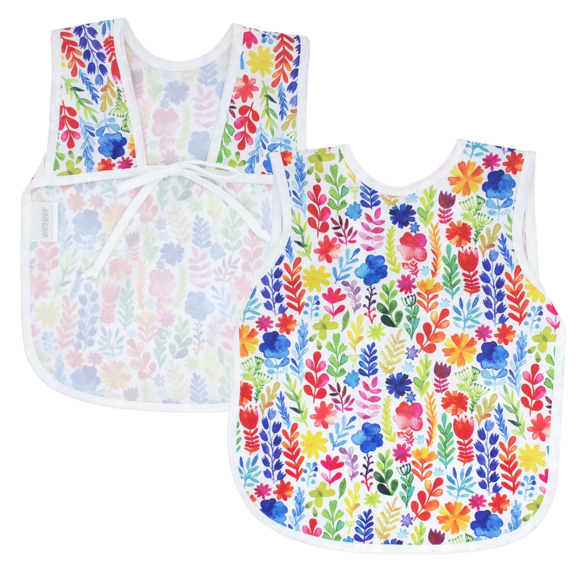 Rainbow Watercolor Floral Bapron | Shop.app