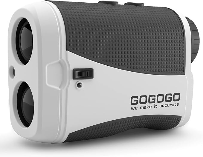Gogogo Sport Vpro Golf Range Finder 800/1200 Yards Red Display Laser Rangefinder with Slope Switc... | Amazon (US)