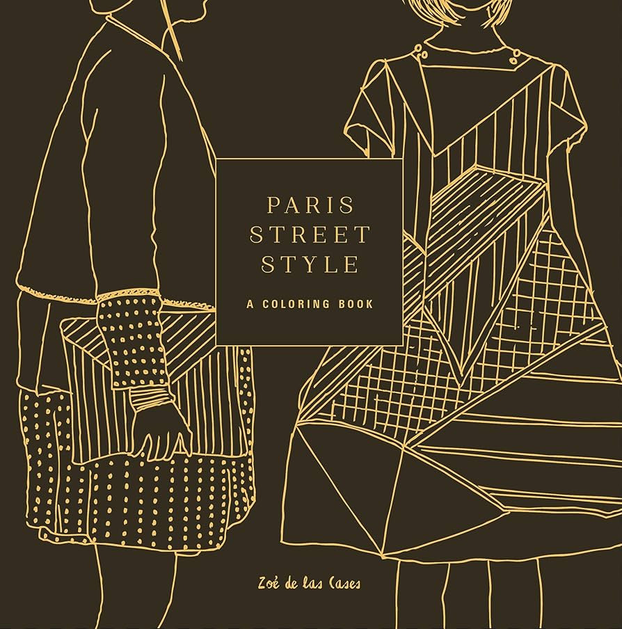 Paris Street Style: A Coloring Book (Street Style Coloring Books) | Amazon (US)