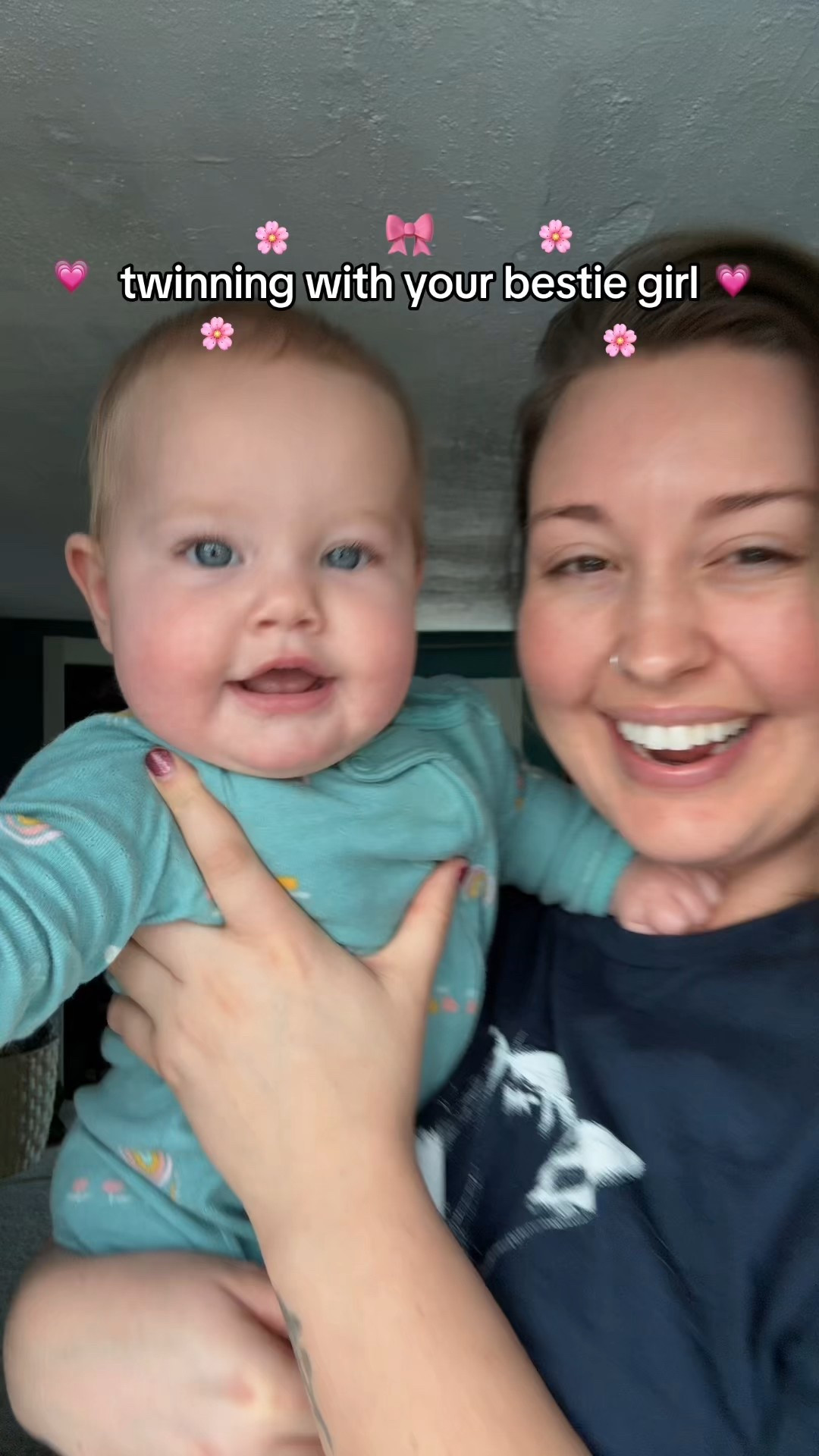 Got the best gift from a dear friend! Highly recommend this @Gerber Childrenswear for all the mamas 🖤🤍🩷 #mommyandme #ootd #gerberbaby #mominfluencer #matchingset 

#LTKootd #LTKValentine #LTKmomlife
