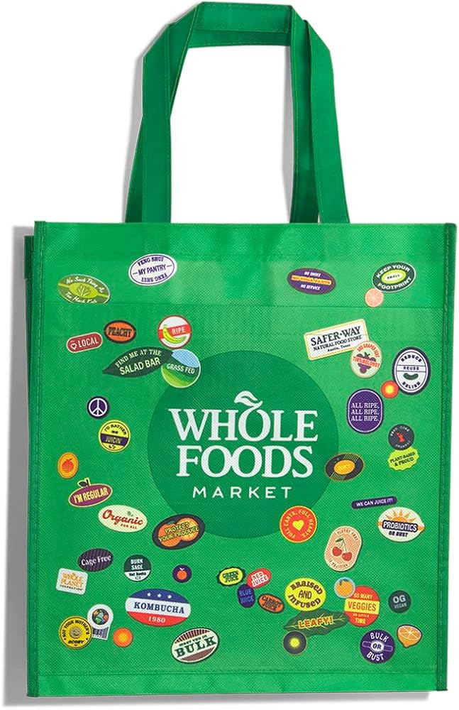 Whole Foods Market, Reusable Bag Large, 7 Gallon | Amazon (US)