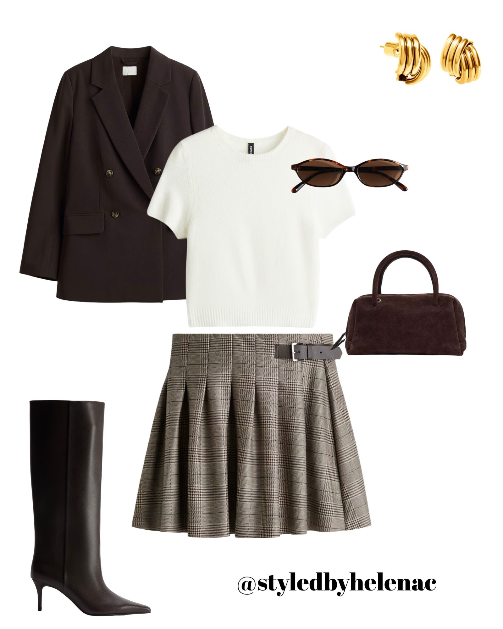 Autumn outfit inspo 🍁

Hm new in, autumn outfit, chocolate brown 

#LTKautumn