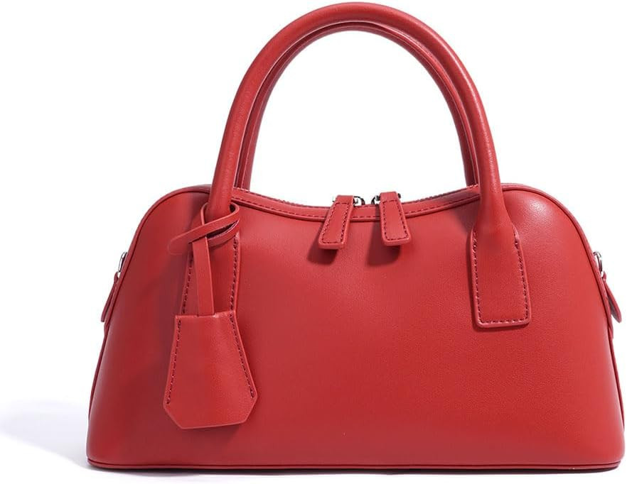 JIUFENG Leather Shoulder Tote Handbag, Women's Crossbody Sling Clutch Bag for Work, Office, Shopping | Amazon (US)