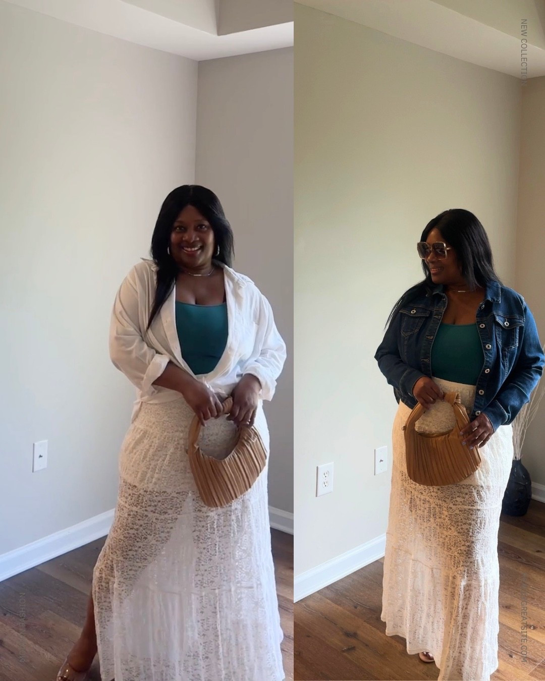 I love how this skirt flows and the silhouette that it gives. It's perfect for vacation or Mother's Day. I'm also wearing my Shapermint tank in a medium, which gives the outfit a pop of color that ties the look together.
This skirt is very stretchy so definitely size down, I'm wearing a size medium.

#LTKootd #LTKMothersDay #LTKSeasonal