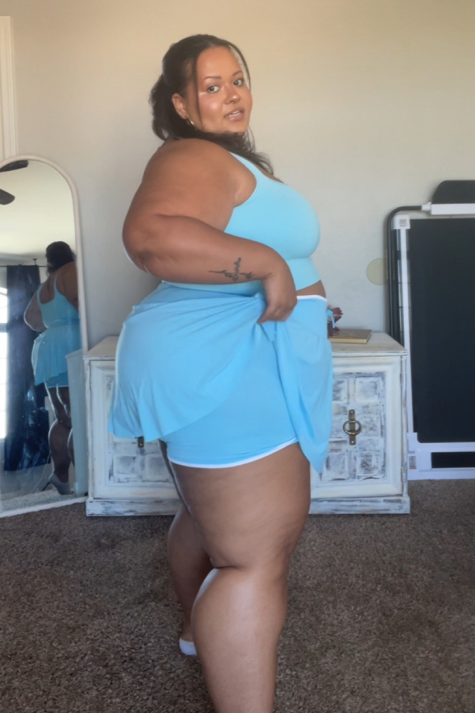 PLUS SIZE BLUE SPORTY SKORT SET 🤍🌊🐚

#LTKPlusSize #LTKFindsUnder50 #LTKStyleTip