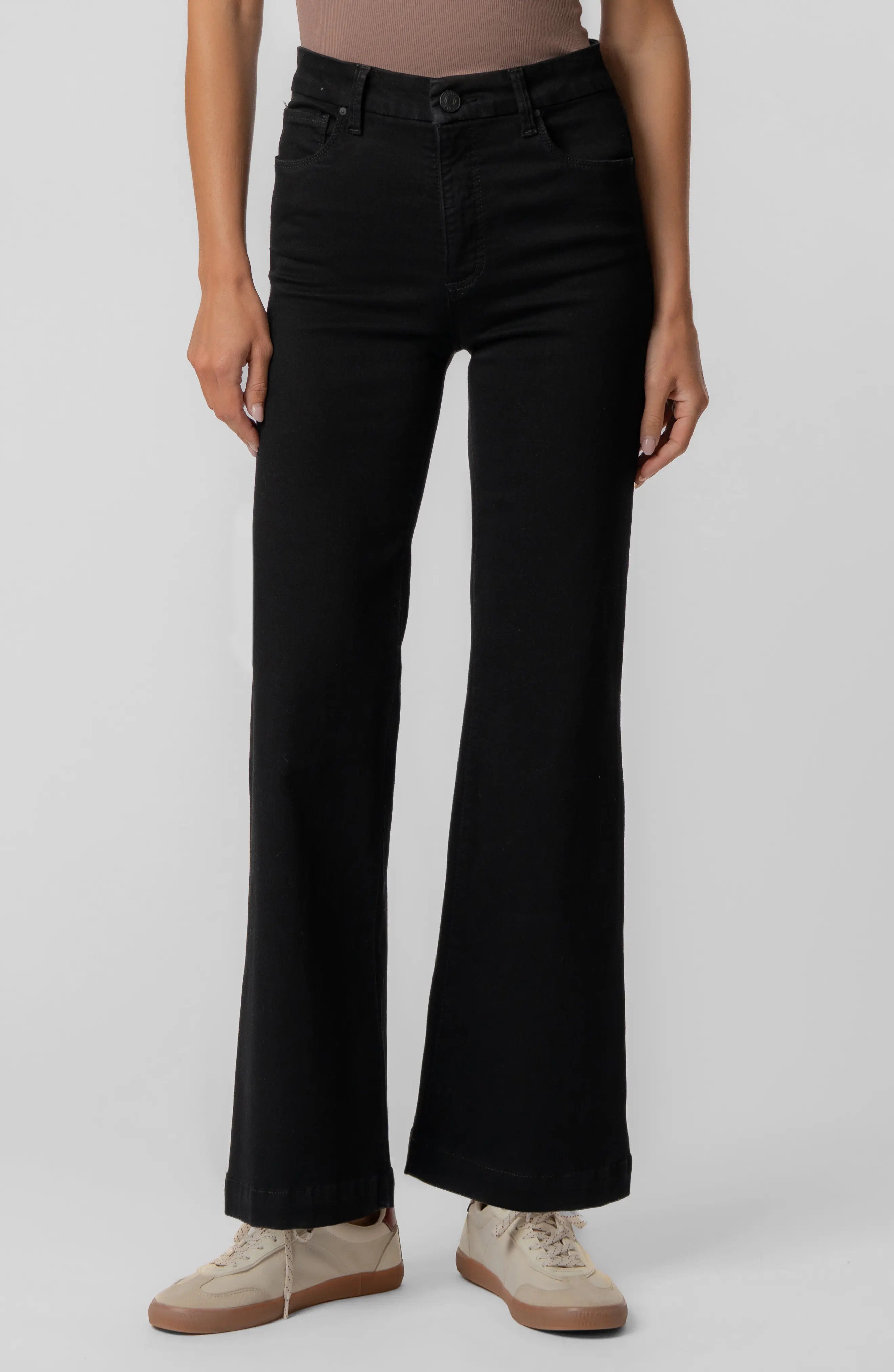 KUT from the Kloth Meg Fab Ab High Waist Ankle Wide Leg Jeans (Women) | Nordstrom | Nordstrom