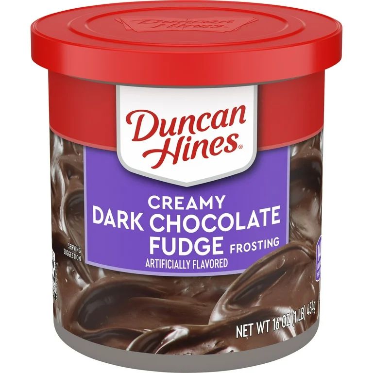 Duncan Hines Creamy Dark Chocolate Fudge Frosting, 16 oz | Walmart (US)