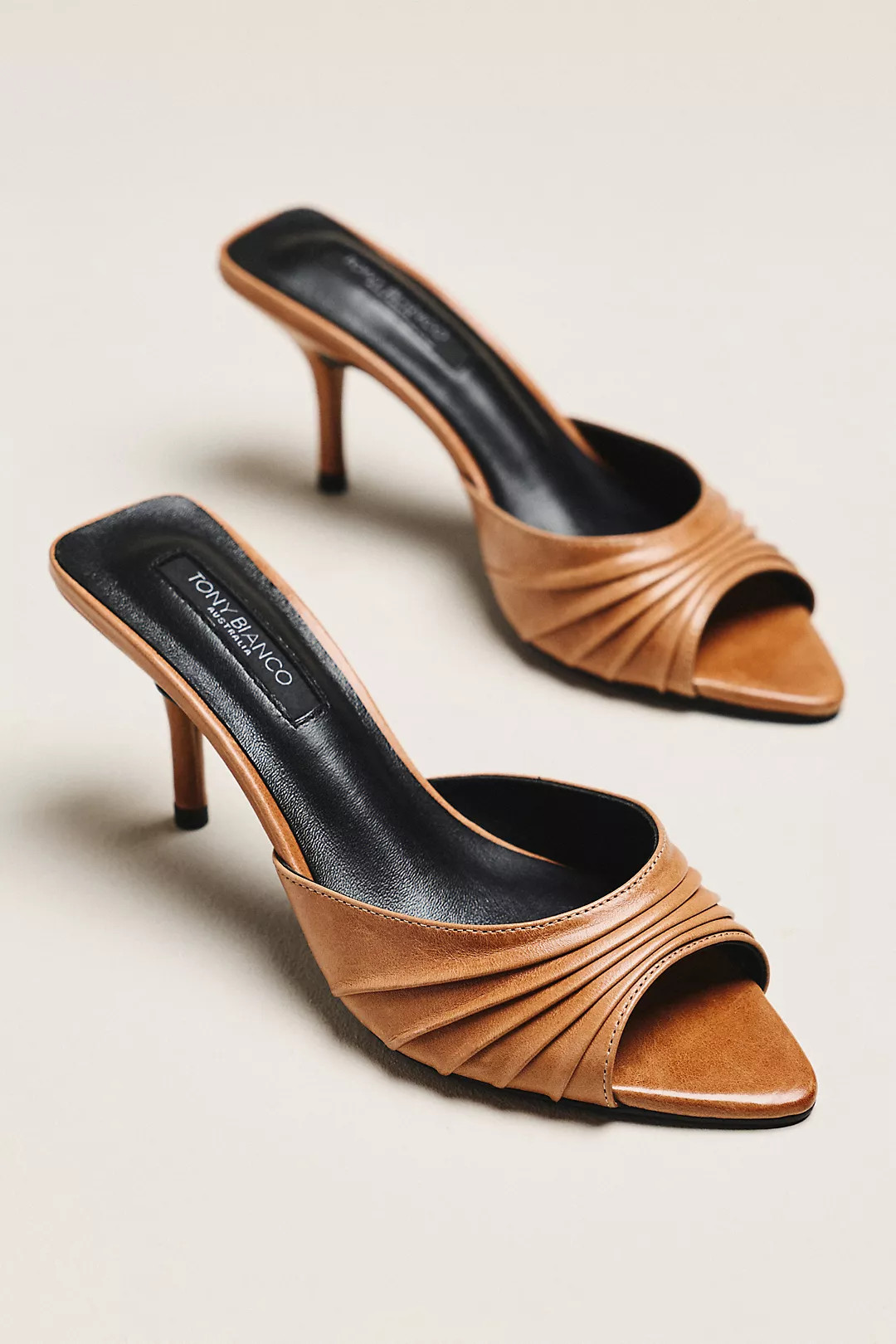 Tony Bianco Hype Peep-Toe Mules | Anthropologie (US)