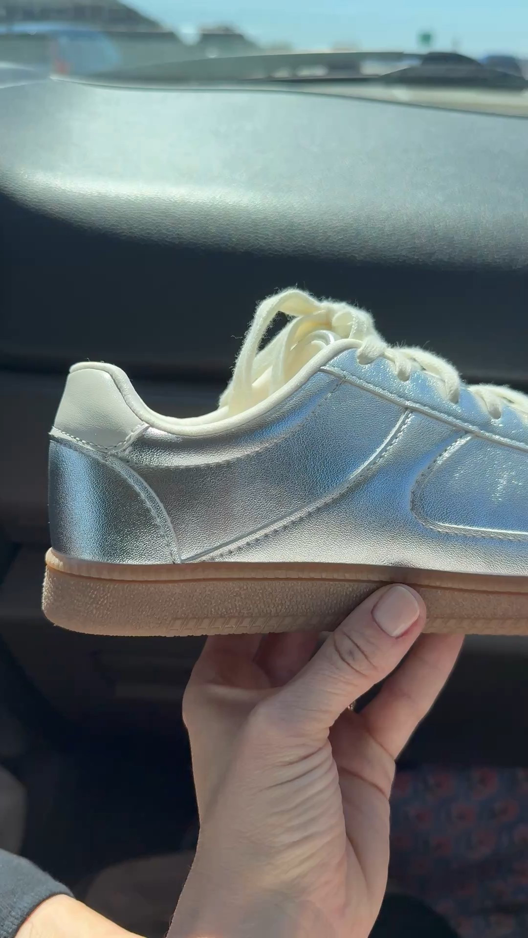 Silver sneakers 
Mom shoes 
Athleisure 
Walmart 


#LTKSpringSale #LTKFindsUnder50 #LTKSaleAlert