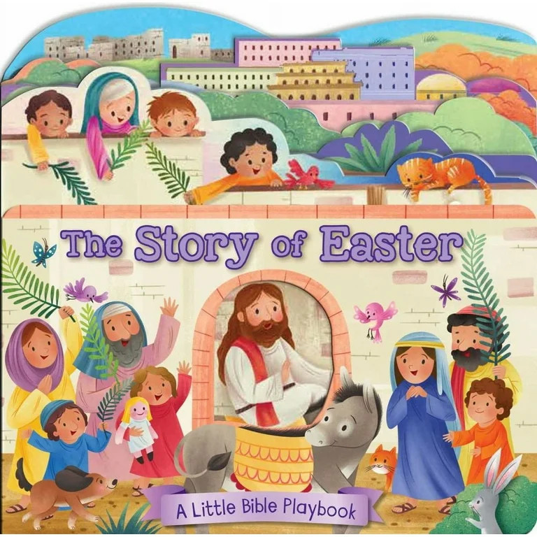 Little Bible Playbook: the Story of Easter (Board Book) | Walmart (US)