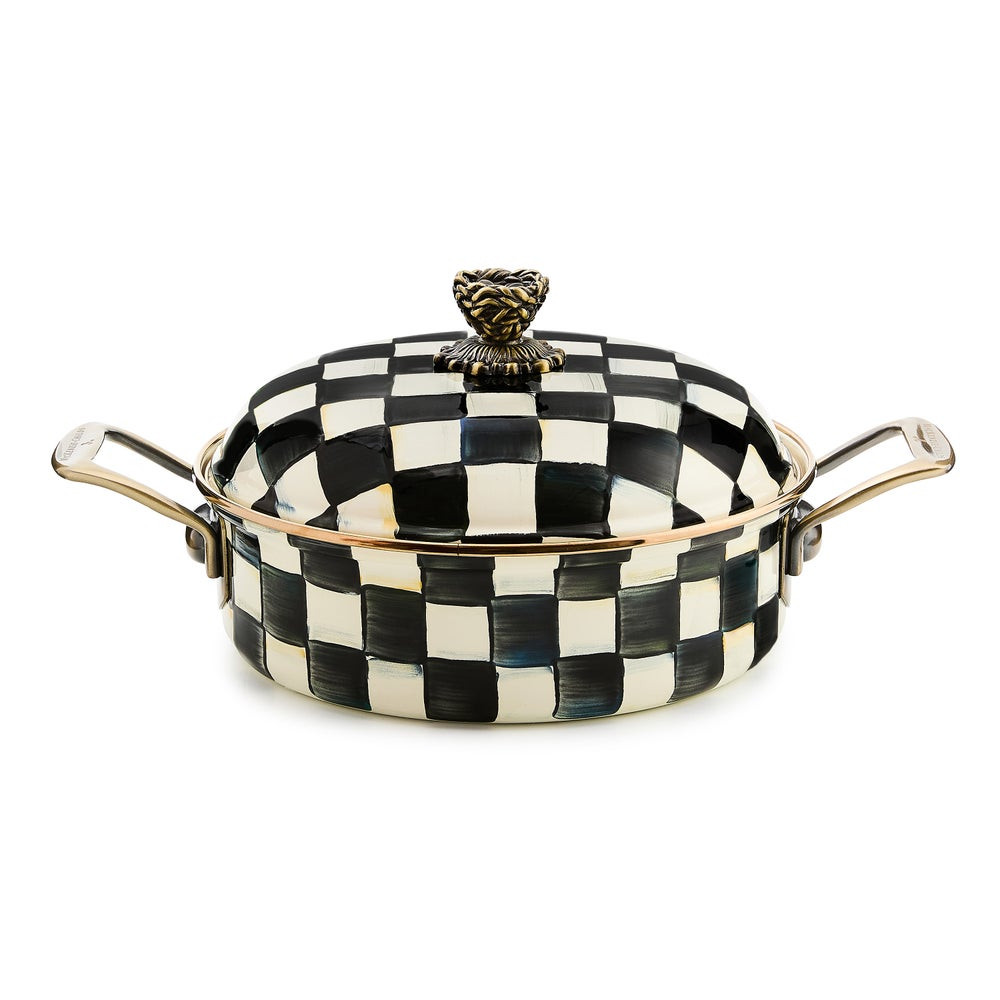 Courtly Check 3 Quart Casserole | MacKenzie-Childs