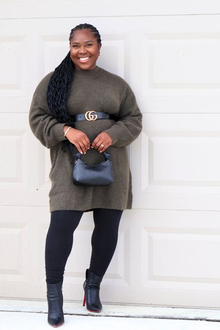 Fall look for any occasion from winter recital to church service.

Sweater: H&M
Leggings: F21
Bag: Mango
Belt: Gucci Marmont

#LTKmidsize #LTKSeasonal #LTKfindsunder100