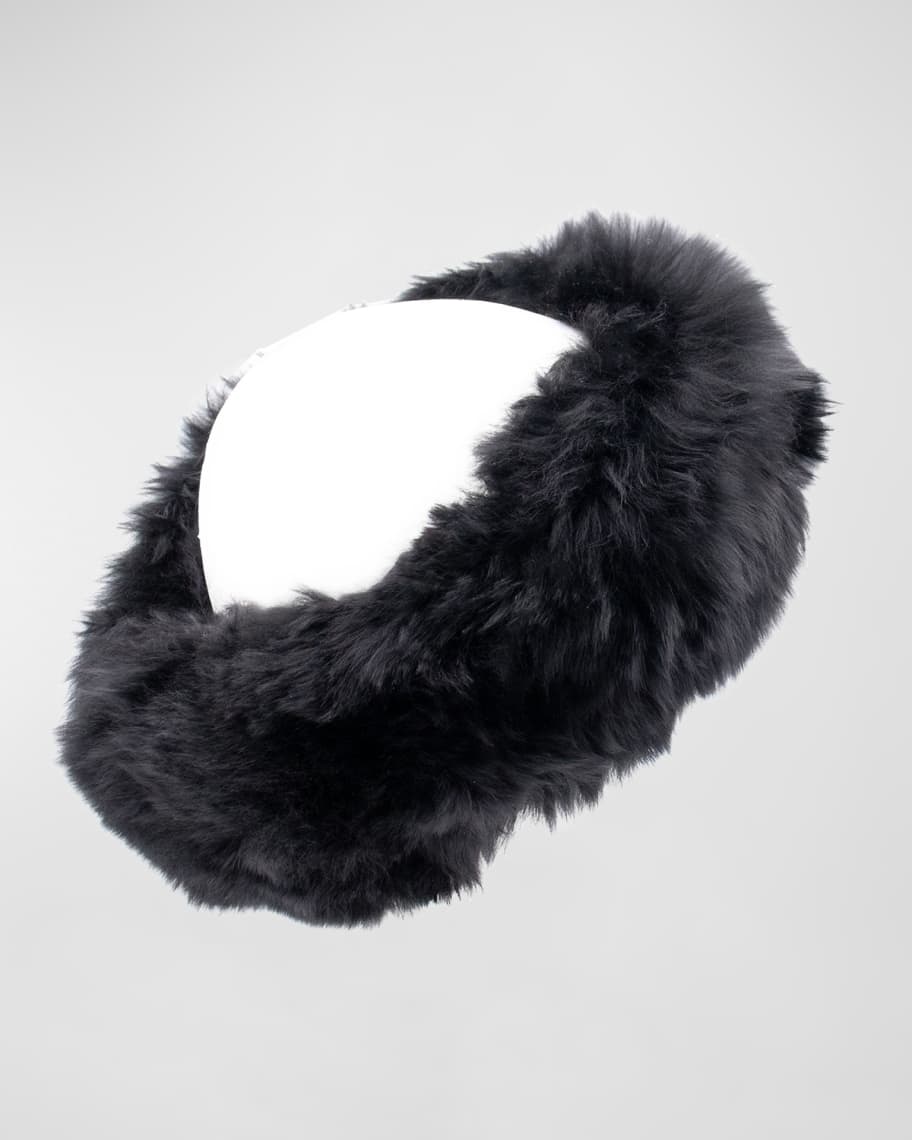 Surell Accessories Alpaca Wool Headband | Neiman Marcus