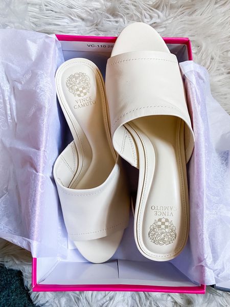 Vince Camuto
Friends & Family sale
30% off with code SPRINGBFF
Summer sandals
Shoes for summer
White sandal
Comfortable sandal 
Mules
Chunky heel 

#LTKshoecrush #LTKsalealert #LTKfindsunder100