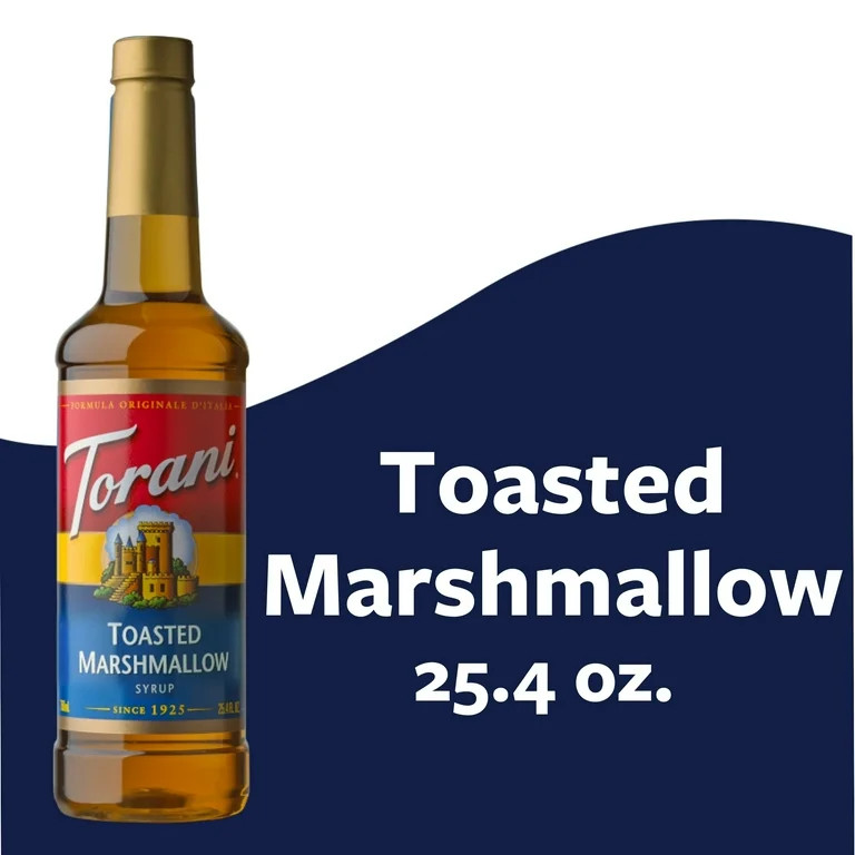 Torani Original Toasted Marshmallow Syrup, Authentic Coffeehouse Syrup, 25.4 oz | Walmart (US)