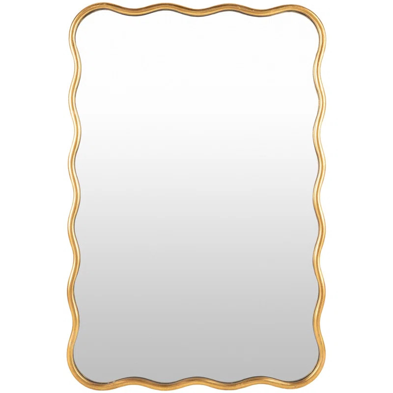 Willa Arlo Interiors Berryville Metal Scalloped Wall Mirror & Reviews | Wayfair | Wayfair North America