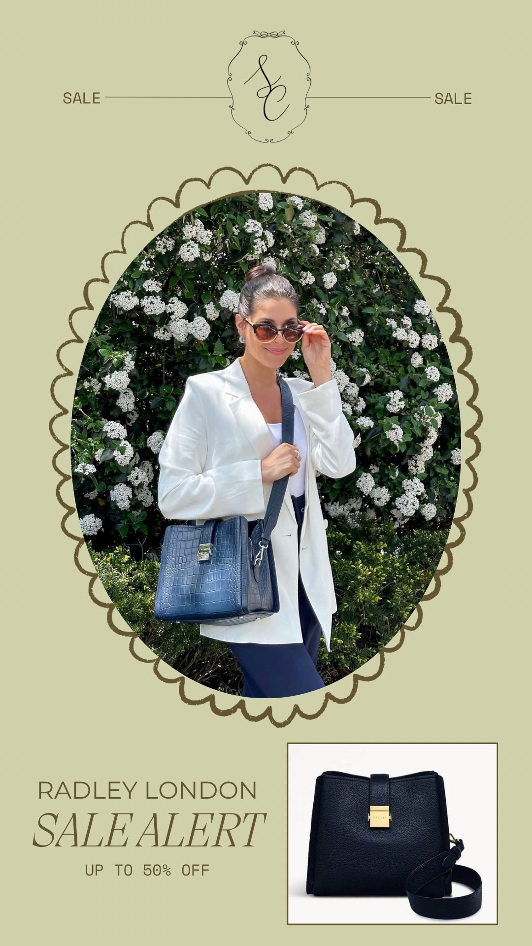 Radley London Sale Alert! 

My favorite navy bag is on sale! Shop their mid season sale and get up to 50% off!

Purse, bag, sale, spring

#LTKSaleAlert #LTKTravel #LTKSpringSale