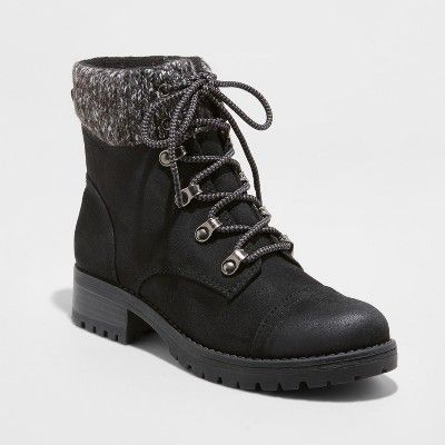 Women's Danica Lace Up Boots - Universal Thread™ | Target