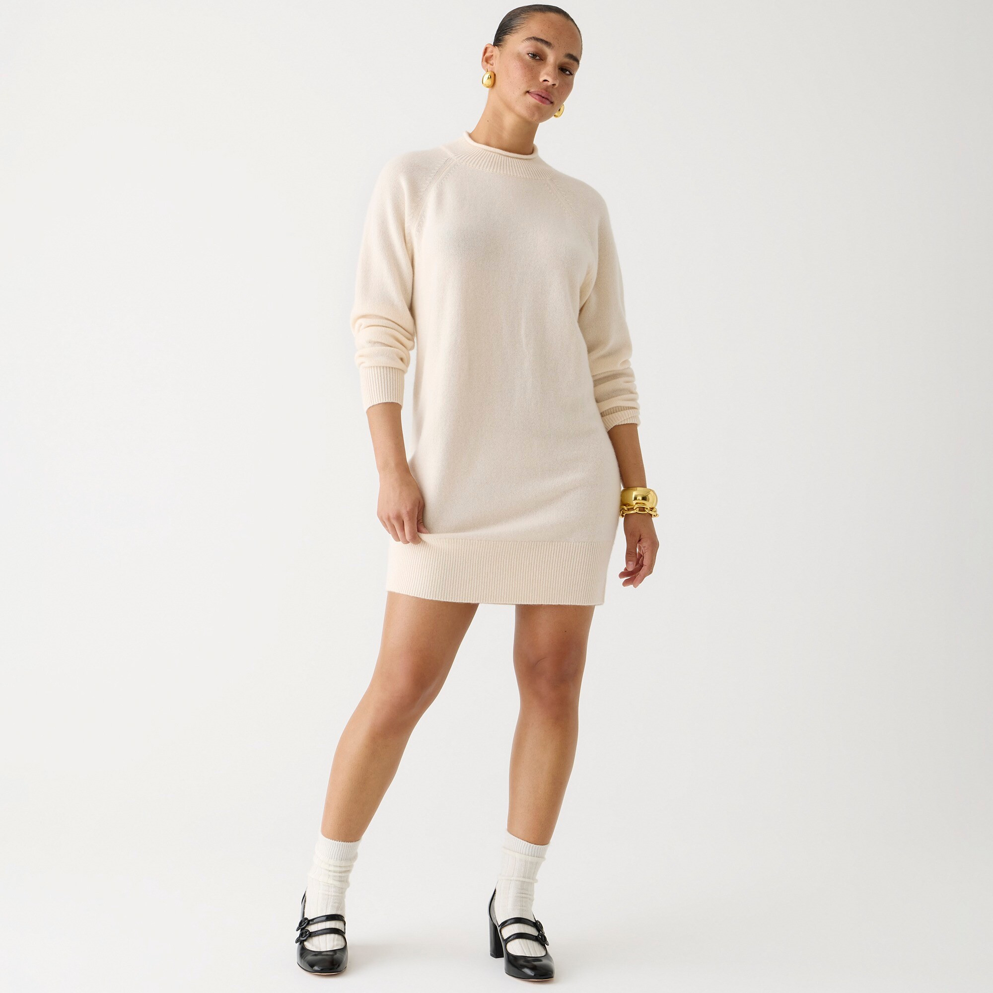 Cashmere Rollneck™ sweater-dress | J. Crew US