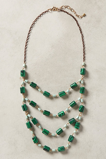 Emeraldfall Bib Necklace | Anthropologie (US)