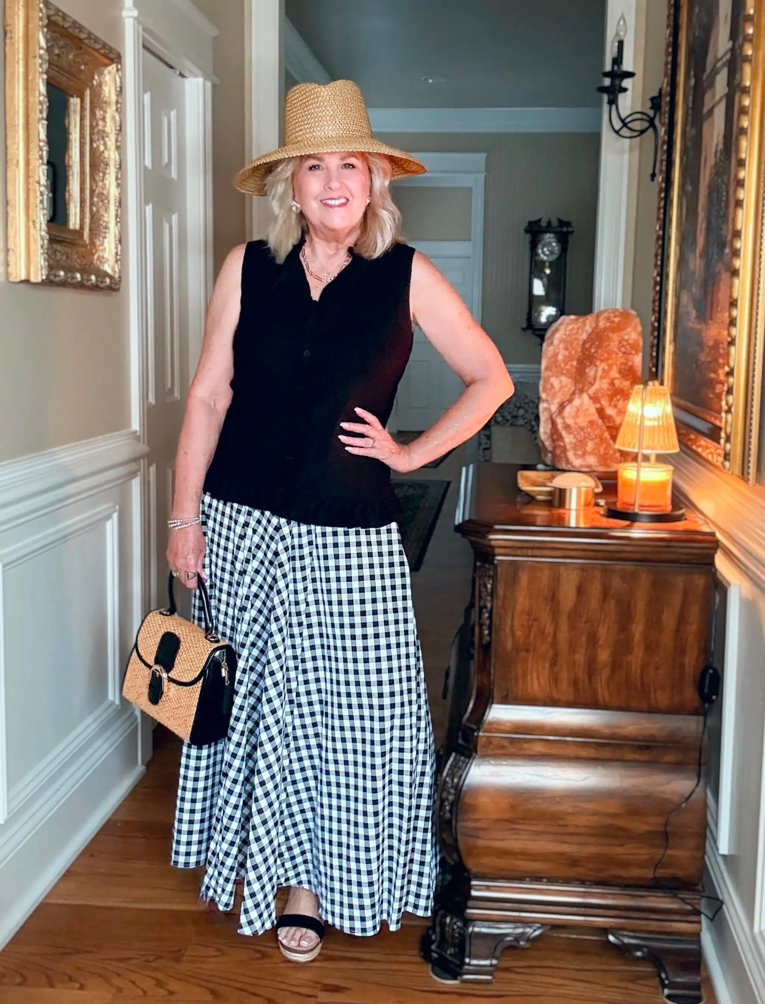 Gingham is officially one of my favorites for this Spring! My top and skirt are both from Amazon and come in multiple colors each. My top and skirt are both size large. 

#LTKSeasonal #LTKWorkwear #LTKootd