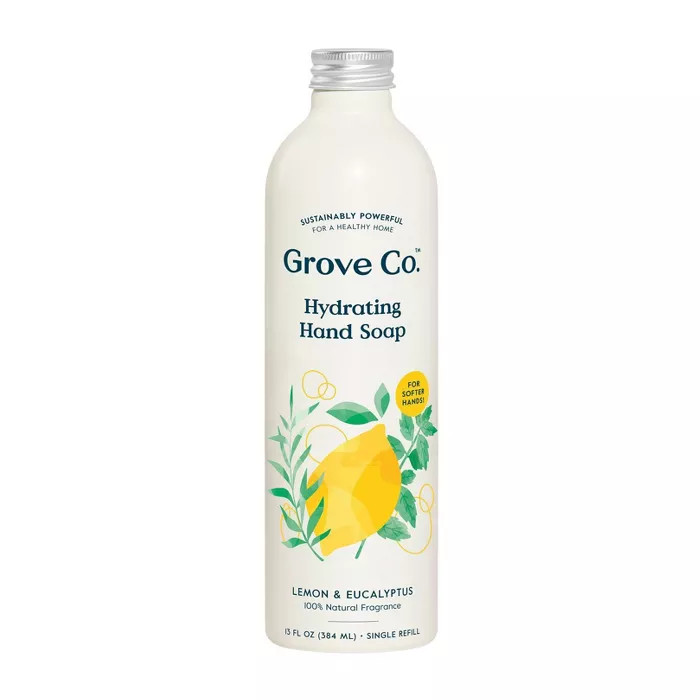 Grove Co. Hydrating Hand Soap - Lemon & Eucalyptus - 13oz | Target