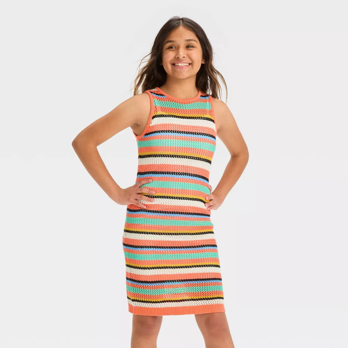 Girls' Sweater Knit Tank Dress - art class™ | Target