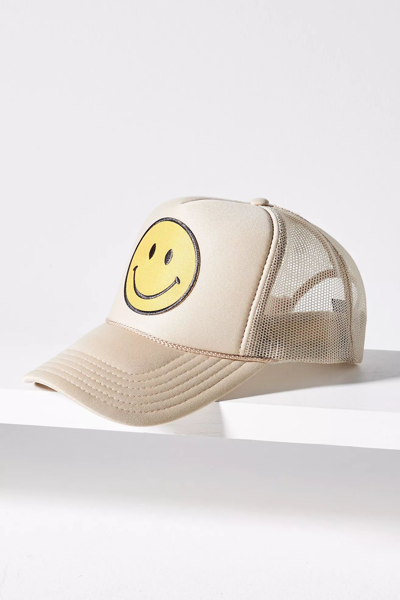 Ascot + Hart Happy Trucker Hat | Anthropologie (US)