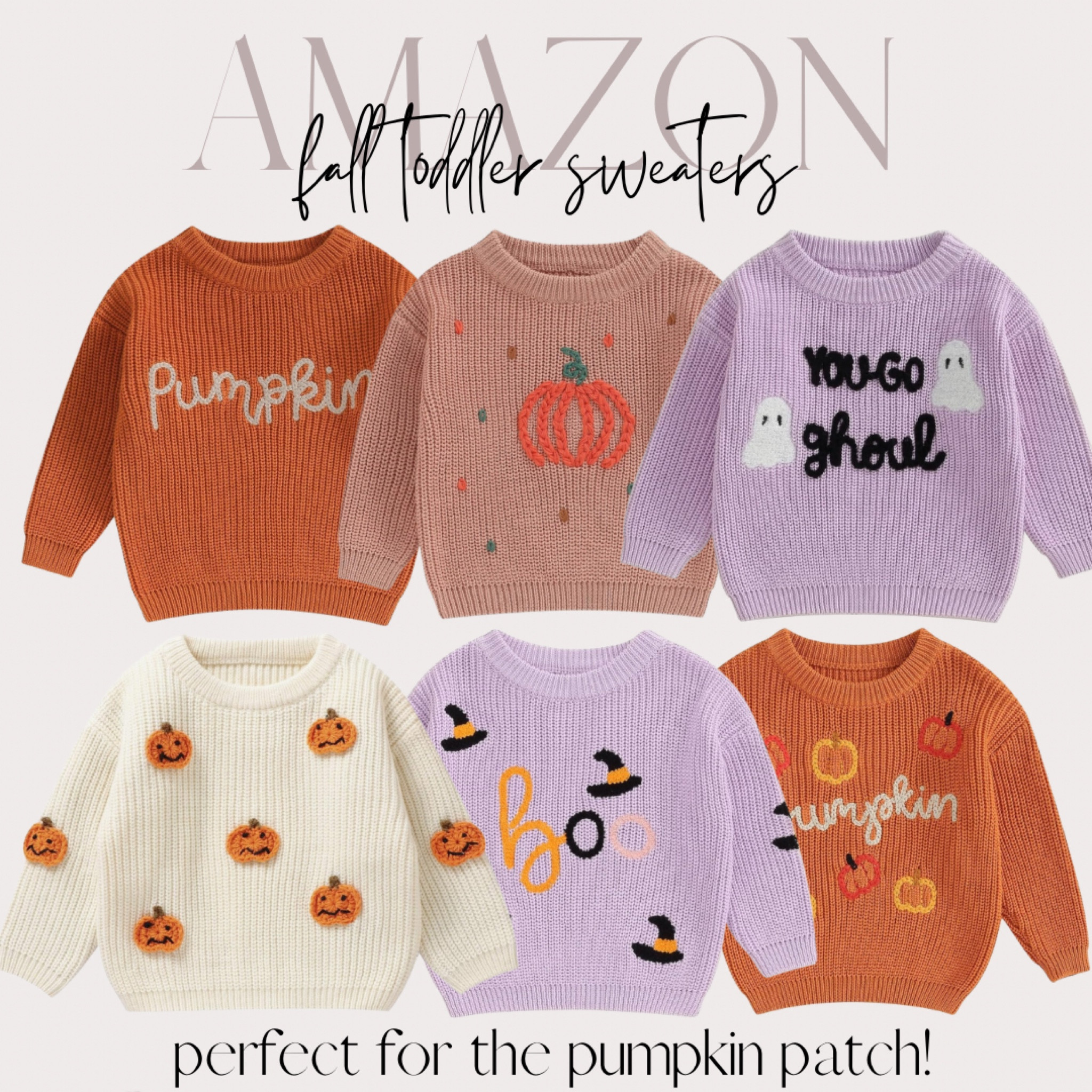 So many cute fall sweaters for toddlers! Perfect for the pumpkin patch

Toddler Girl sweaters  | toddler girl fall sweaters | fall sweaters | girl sweaters | halloween sweaters | toddler Halloween | amazon Halloween | amazon Halloween sweater | pumpkin sweater |  target toddler girl | target style | toddler fall shoes | toddler boots |  Women’s fashion | Fall outfit | fall fashion | fall outfit ideas | fall sweater | fall trends | fall trends 2024 | ballet flats | black flats | jeans | boots | fall family photos outfits |  amazon sweater | black boots | outfit idea | outfit inspo | outfit ideas | fall outfit ideas | fall outfit inspo | casual outfit | fall sweatshirt | brown sweater | fall sneakers | amazon fall | amazon fall outfit | amazon style | amazon fashion | amazon joggers | amazon women’s coat | women’s coat | women’s jacket | midi dress | gap sweater | striped sweater | black sweater | | fall dress | amazon dress | brown booties | fall purse | fall bag | denim jacket | oversized jacket | oversized sweatshirt | fall jacket | fall style | women’s   | women’s jeans | boots | booties | teacher outfits | fall outfits | fall fashion | fall style | fall trends | fall shoes | sweater dress | outfit ideas | booties | boots | jeans | leggings | date night | fall date night | fall wedding | fall dress | fall dresses | sweater dress | wedding guest | wedding guest dress | | family photos | fall wedding guest dress | fall wedding guest | fall skirt | jacket | shacket | fall jacket 


#LTKxPrimeDay #LTKHalloween #LTKKids