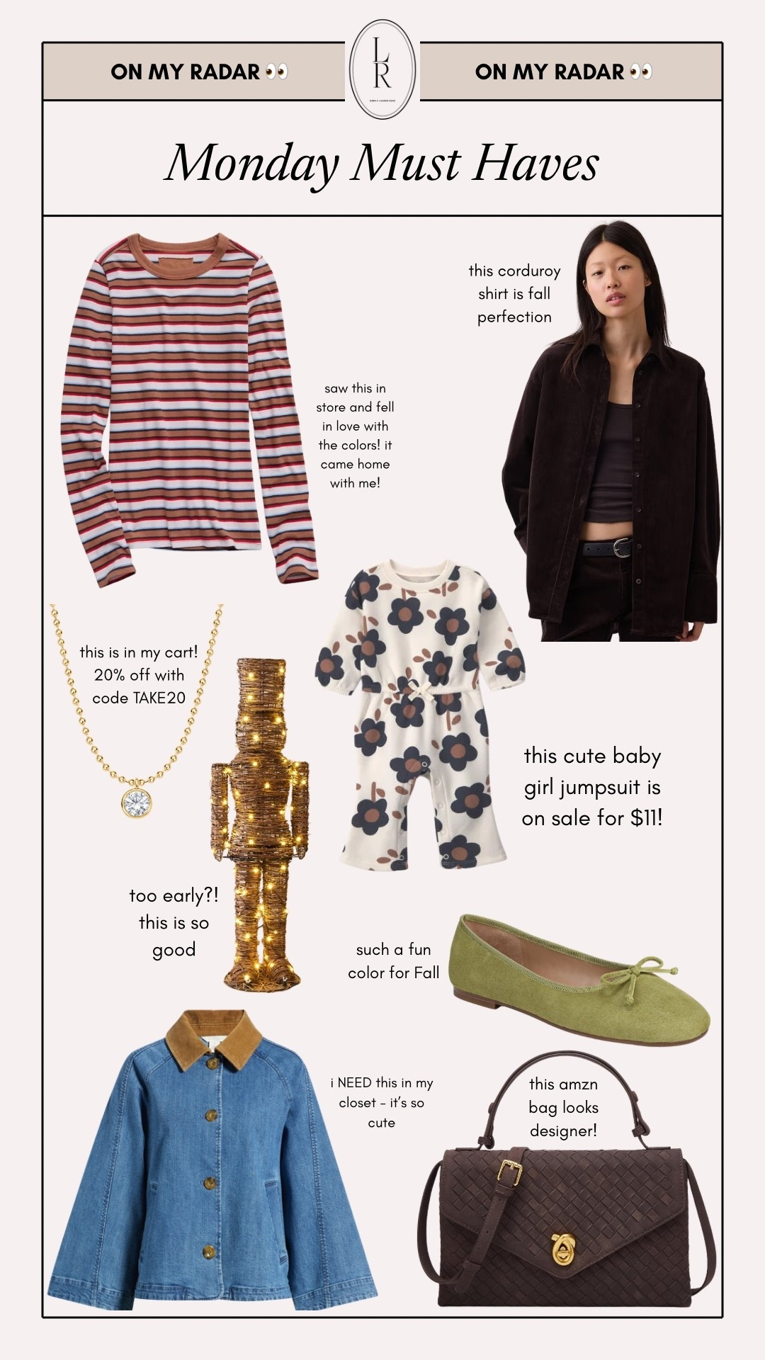 Cutie things on my radar this week!!

#LTKSaleAlert #LTKootd