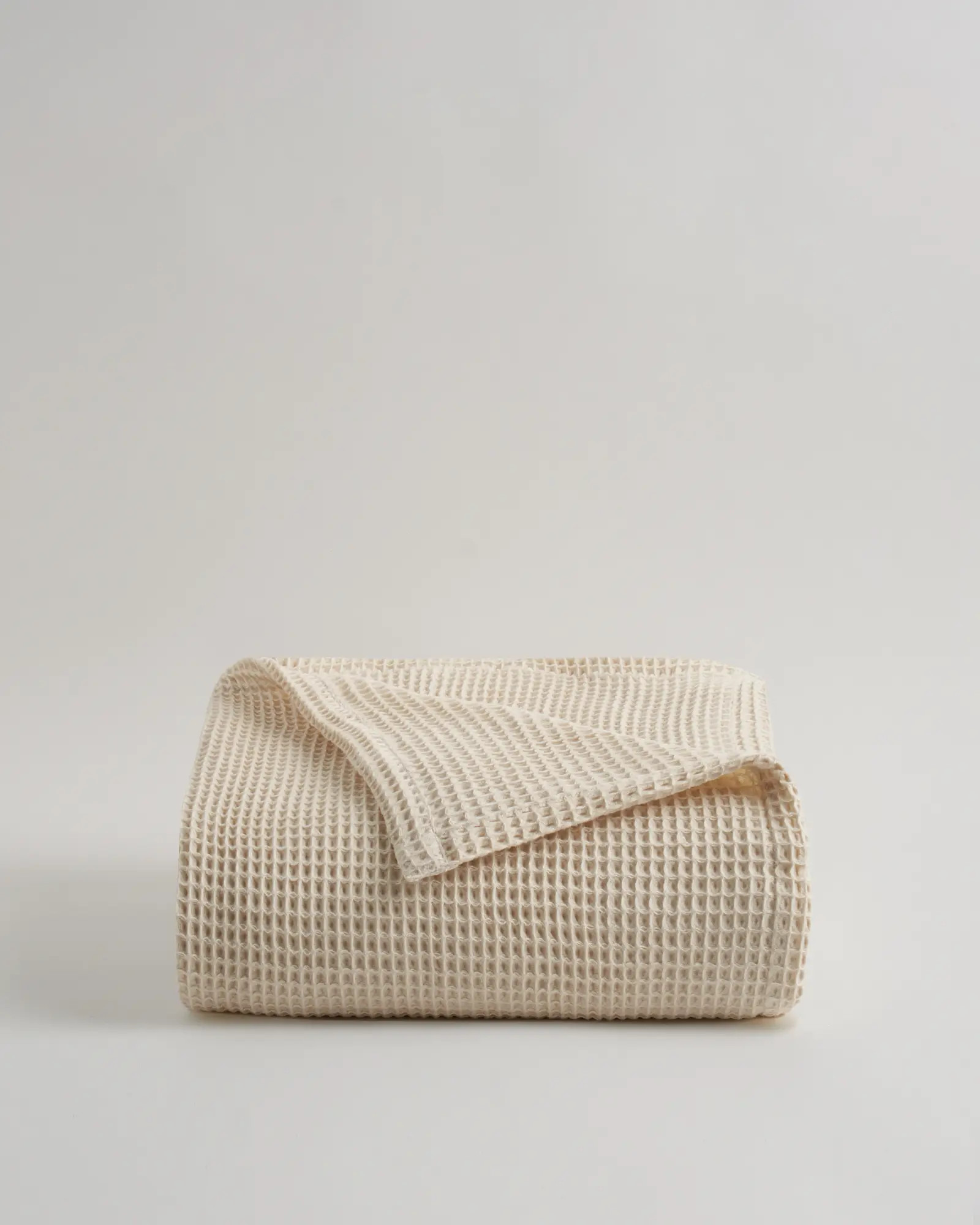 Organic Lofty Waffle Blanket | Quince