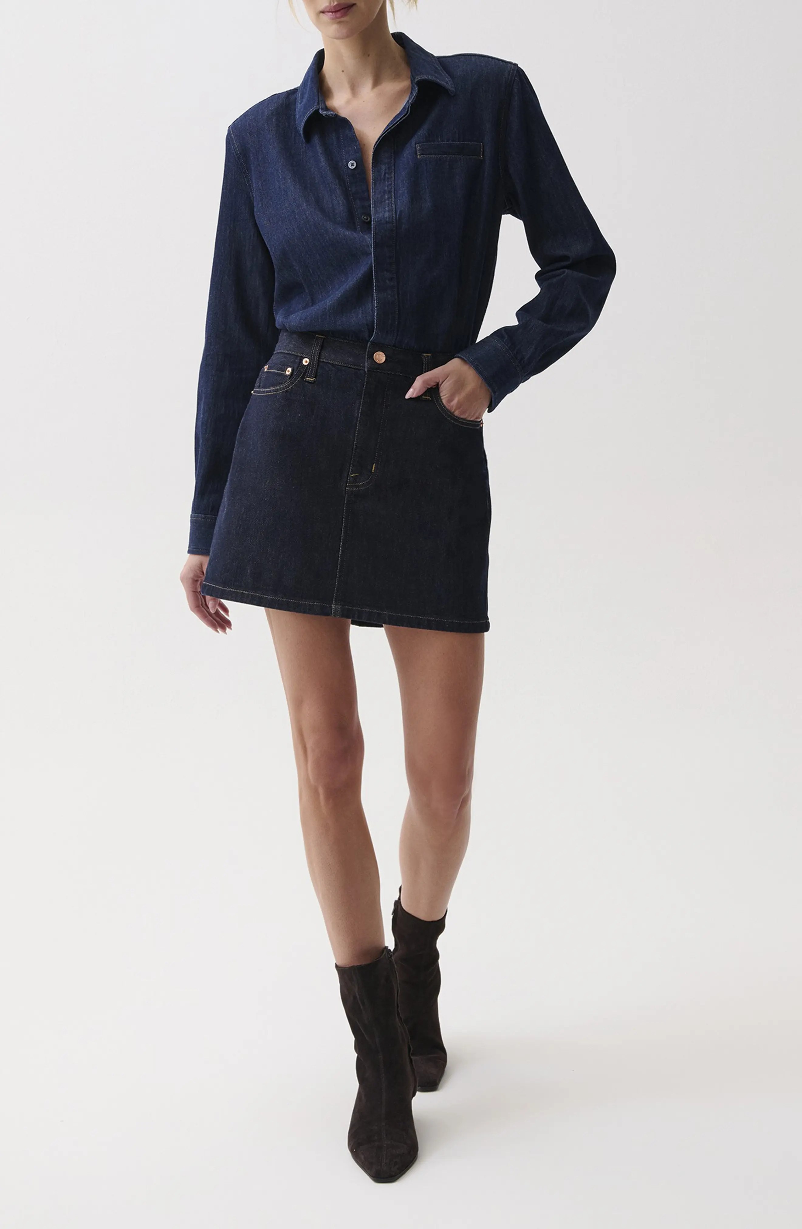 Pistola Pixie Denim Miniskirt (Women) | Nordstrom | Nordstrom