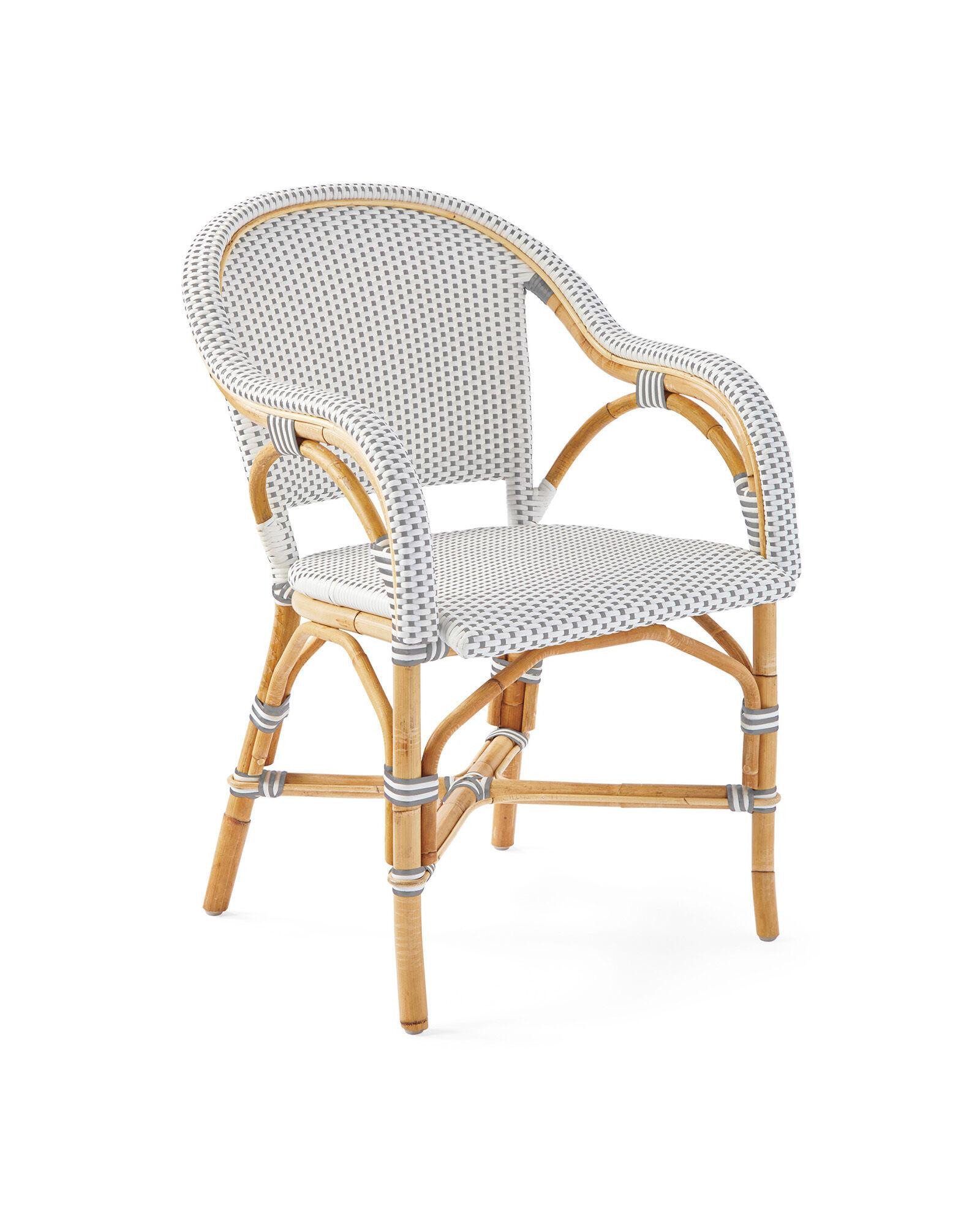 Riviera Rattan Dining Chair | Serena and Lily