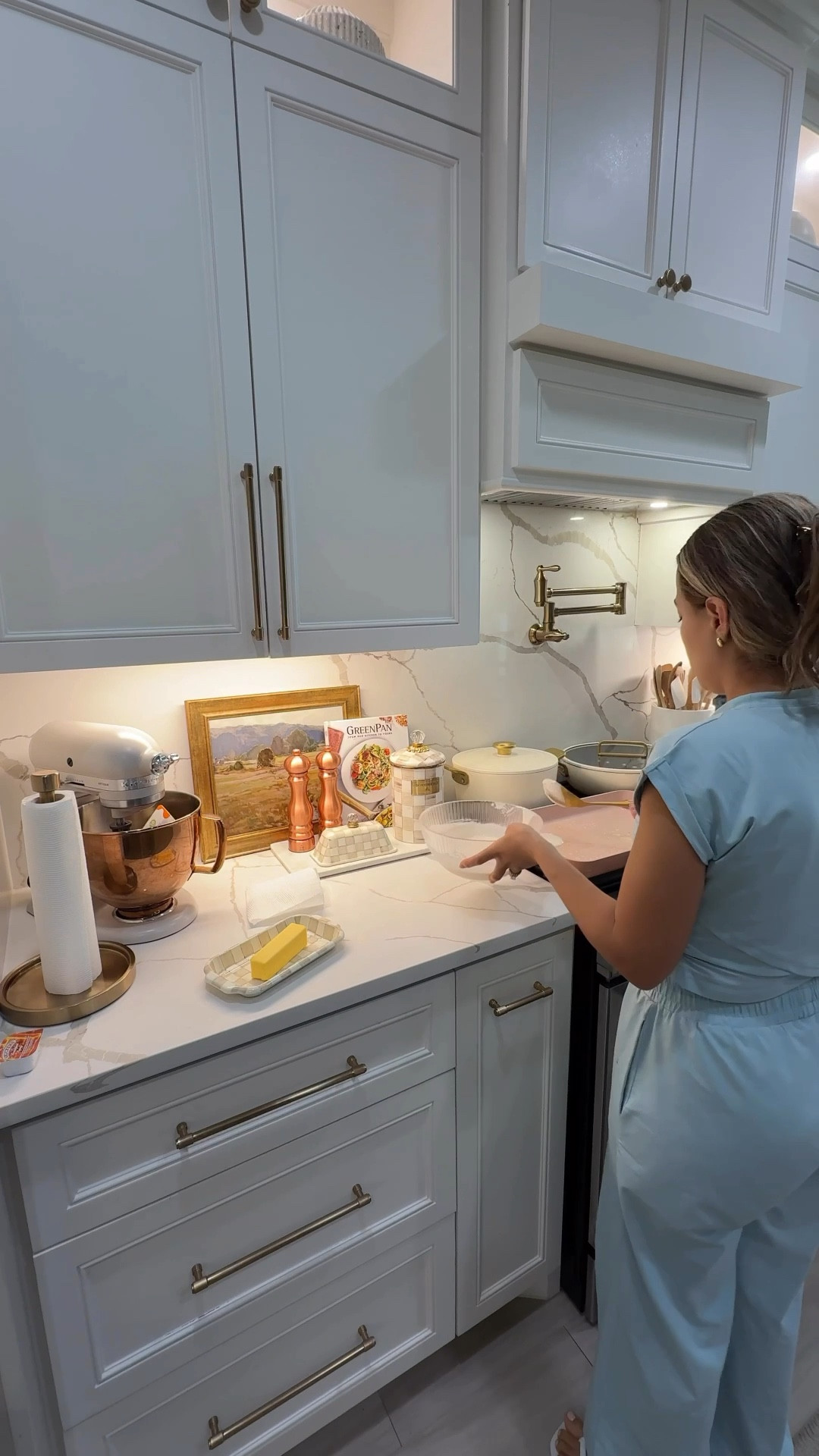 Morning routine and some kitchen faves + Amazon set 🩵