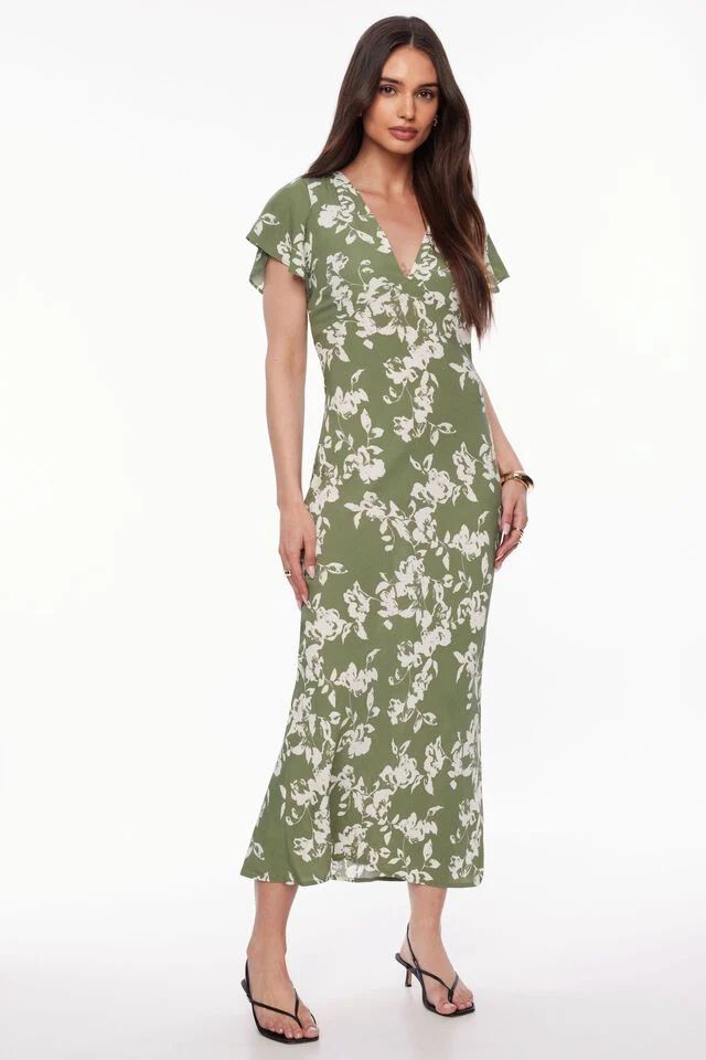 Soraya Floral Maxi Dress | Dynamite Clothing