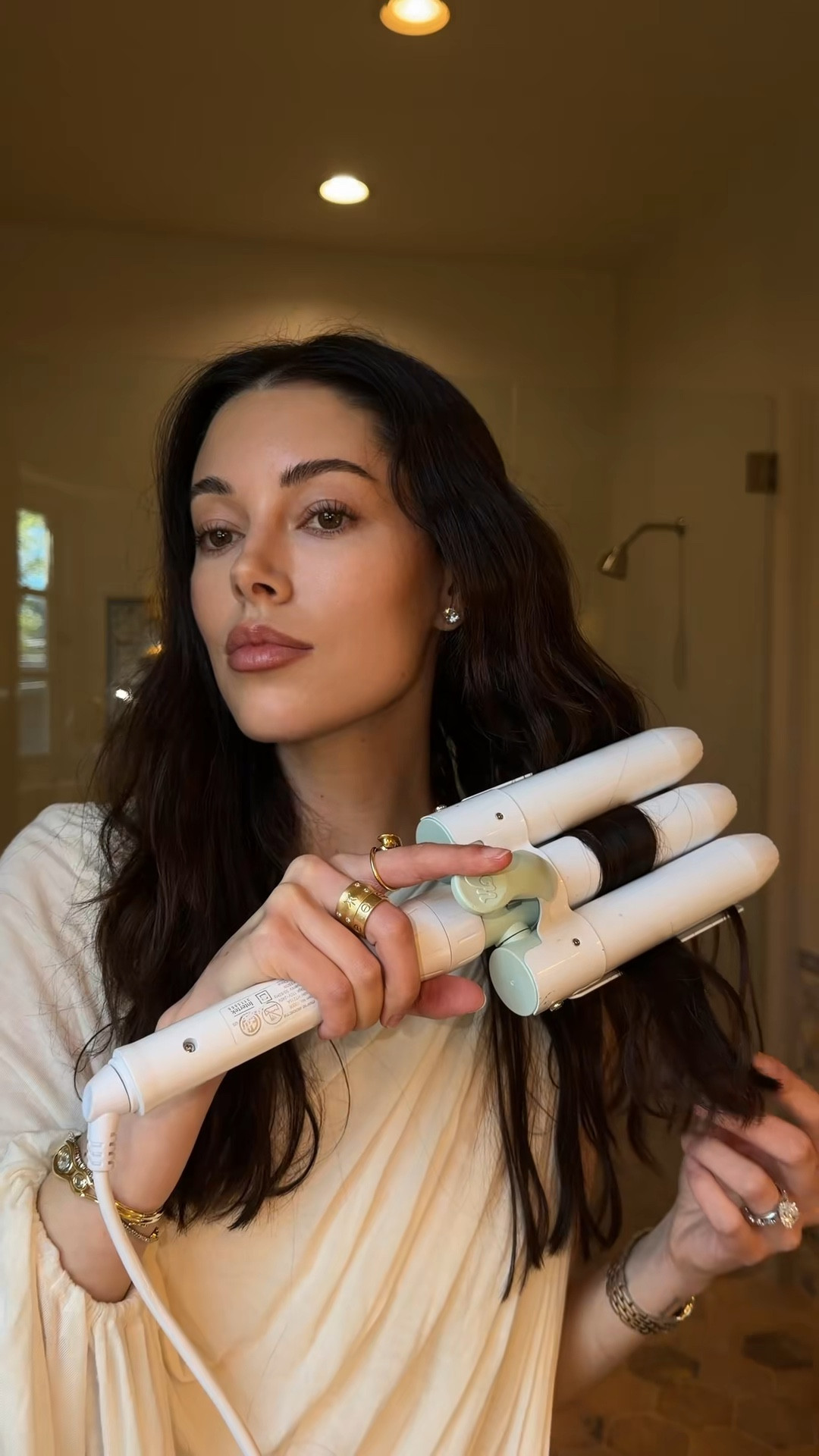 5 min quick waves 🤍 @Sephora 

#LTKBeauty #LTKgrwm #LTKmorningroutine