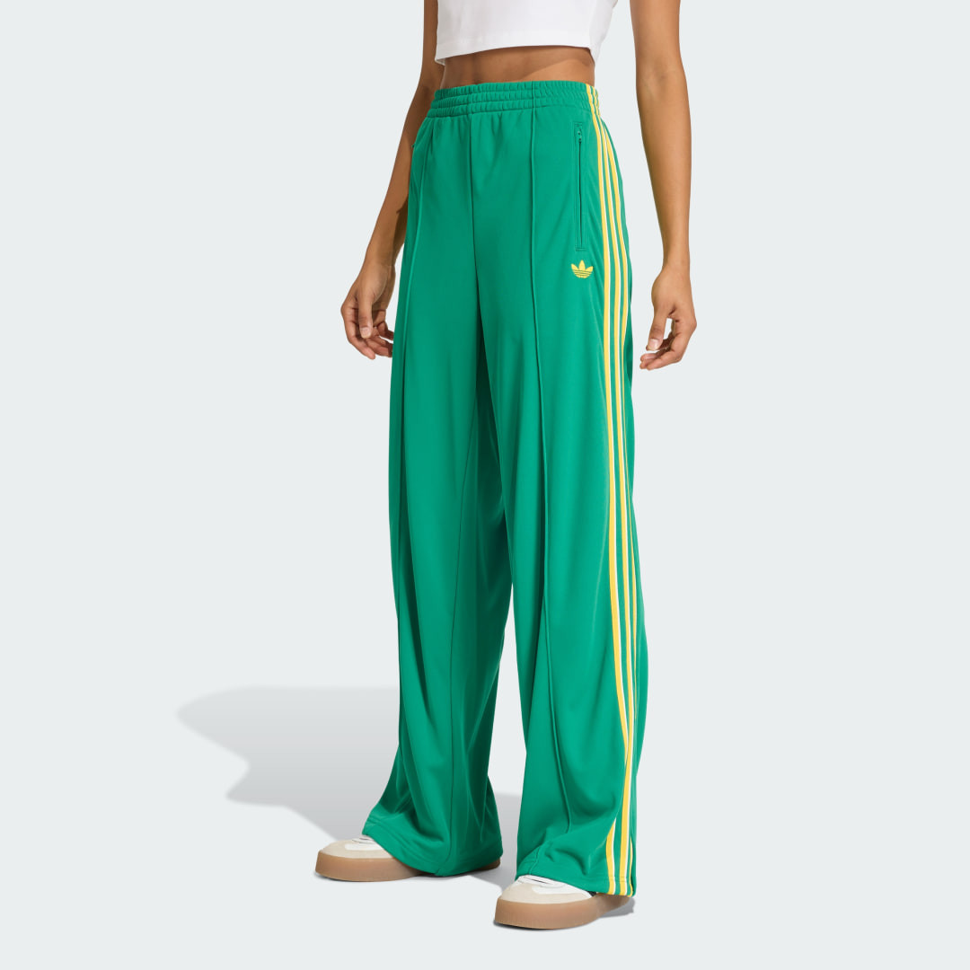 adidas FIREBIRD LOOSE TRACK PANTS Bold Green XL - Womens Originals Pants | adidas (US)