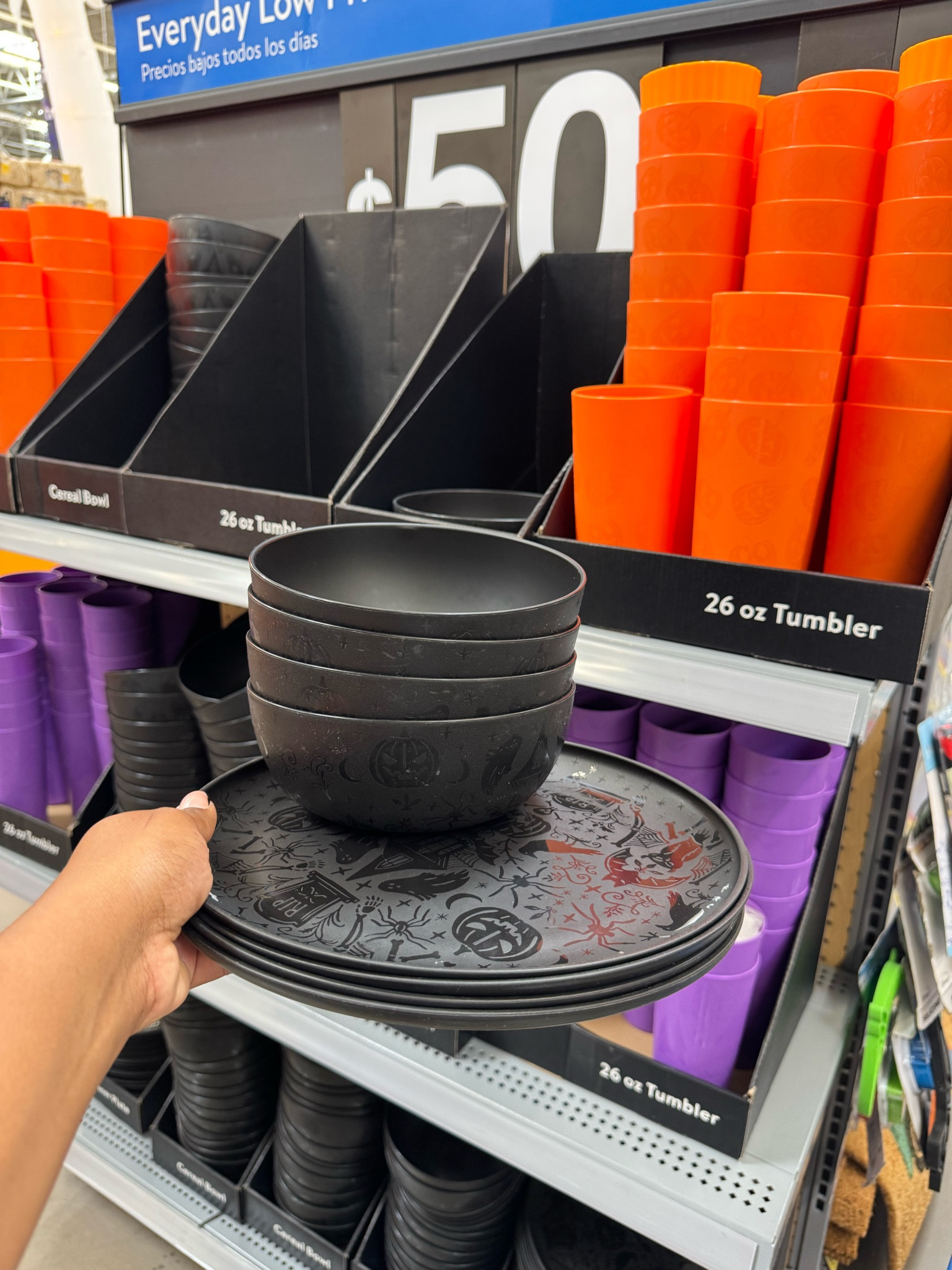 Halloween Plates & Bowl 🎃🕸️💀