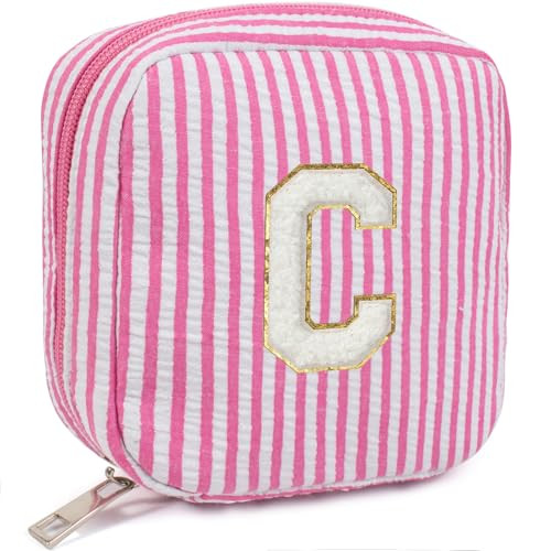 LETGO Small Makeup Bag for Women - Personalized Cute Makeup Pouch for Girlfriend Bridesmaid Wife | Cosmetic Travel Toiletry Bag for Friend | Birthday Gift Idea for Her Mom | Amazon (US)